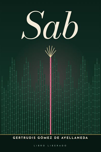 Portada de «Sab», de Gertrudis Gómez de Avellaneda