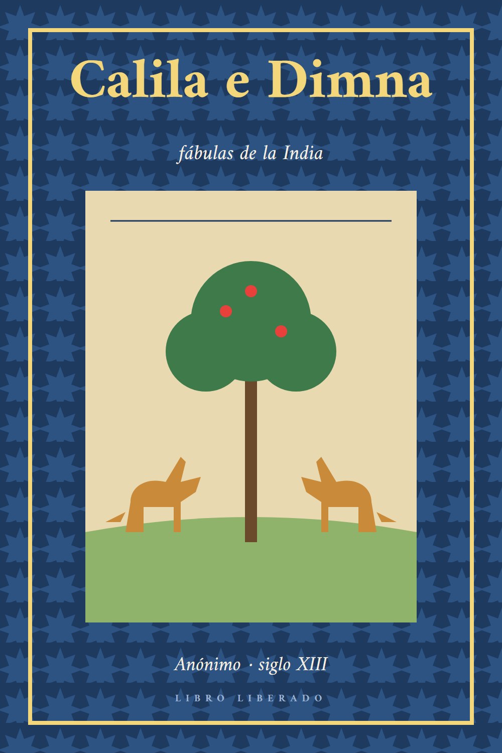 Portada de Calila e Dimna, de Anónimo