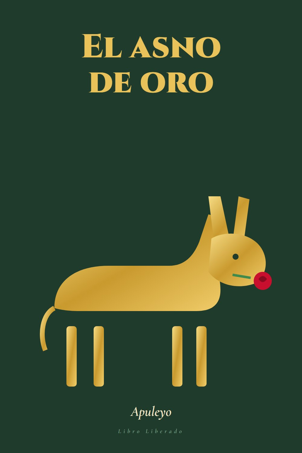 Portada de El asno de oro, de Apuleyo
