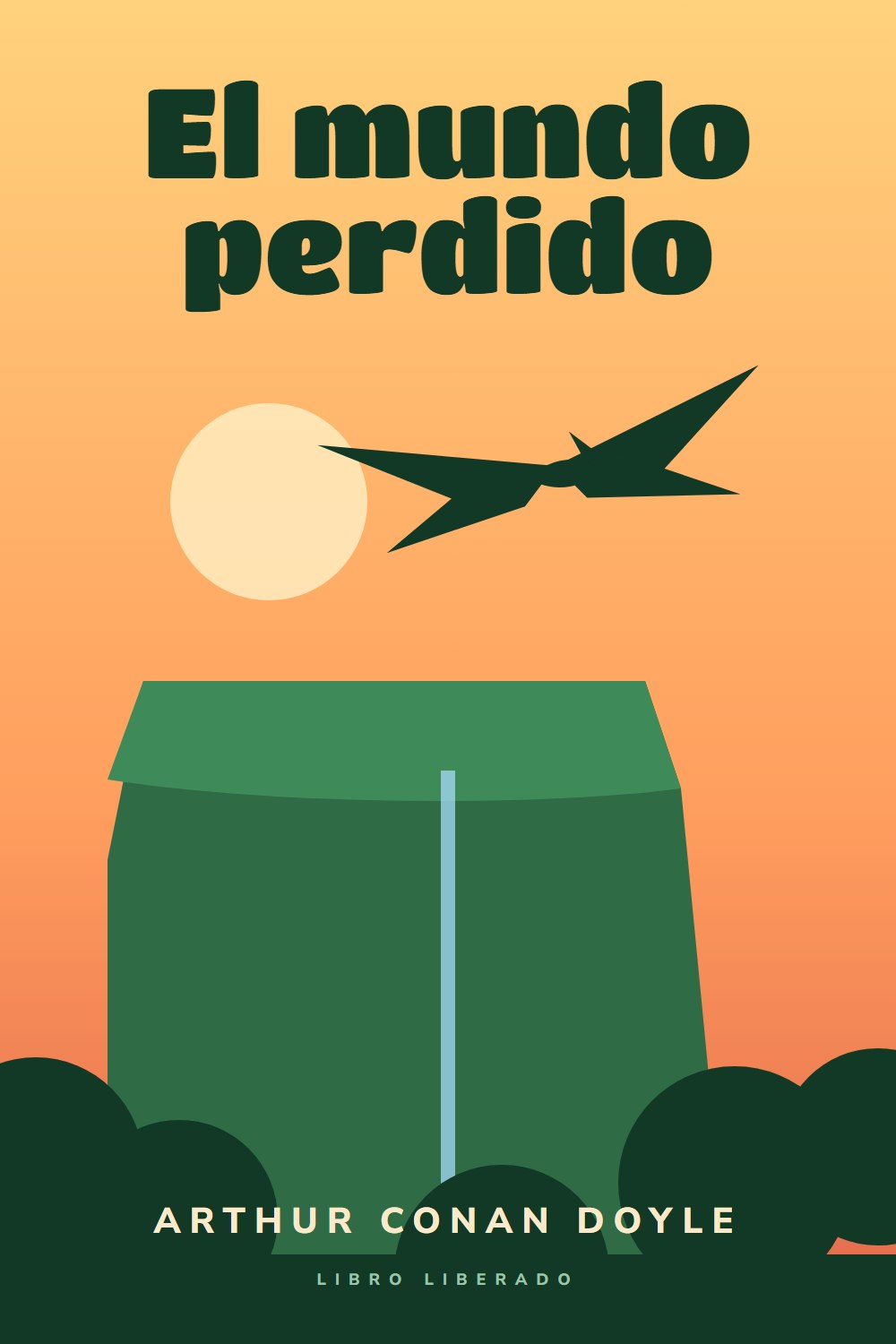 Portada de El mundo perdido, de Arthur Conan Doyle