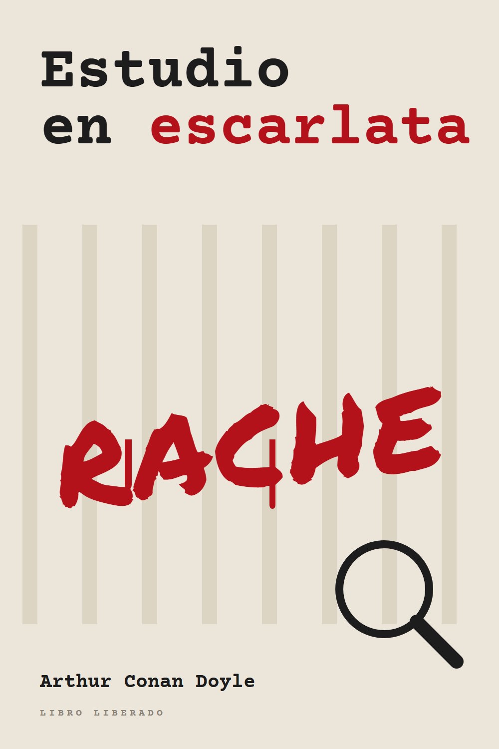 Portada de Estudio en escarlata, de Arthur Conan Doyle