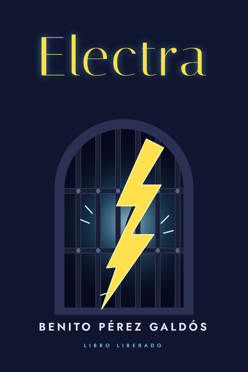 Portada de Electra, de Benito Pérez Galdós