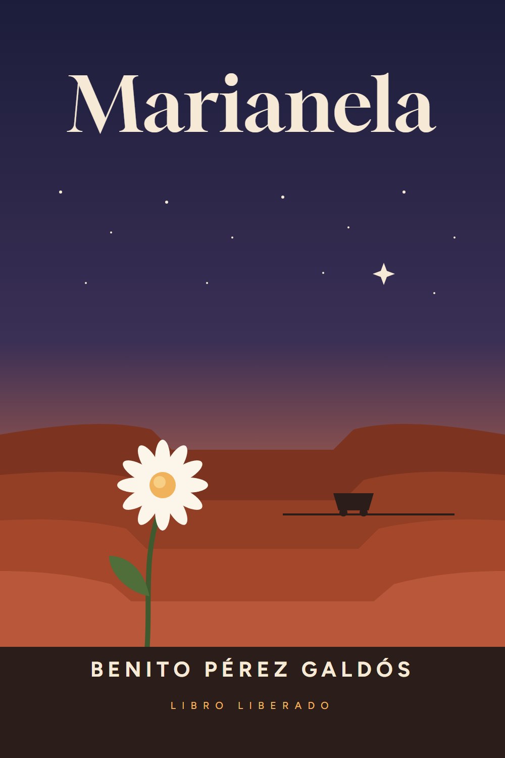 Portada de Marianela, de Benito Pérez Galdós