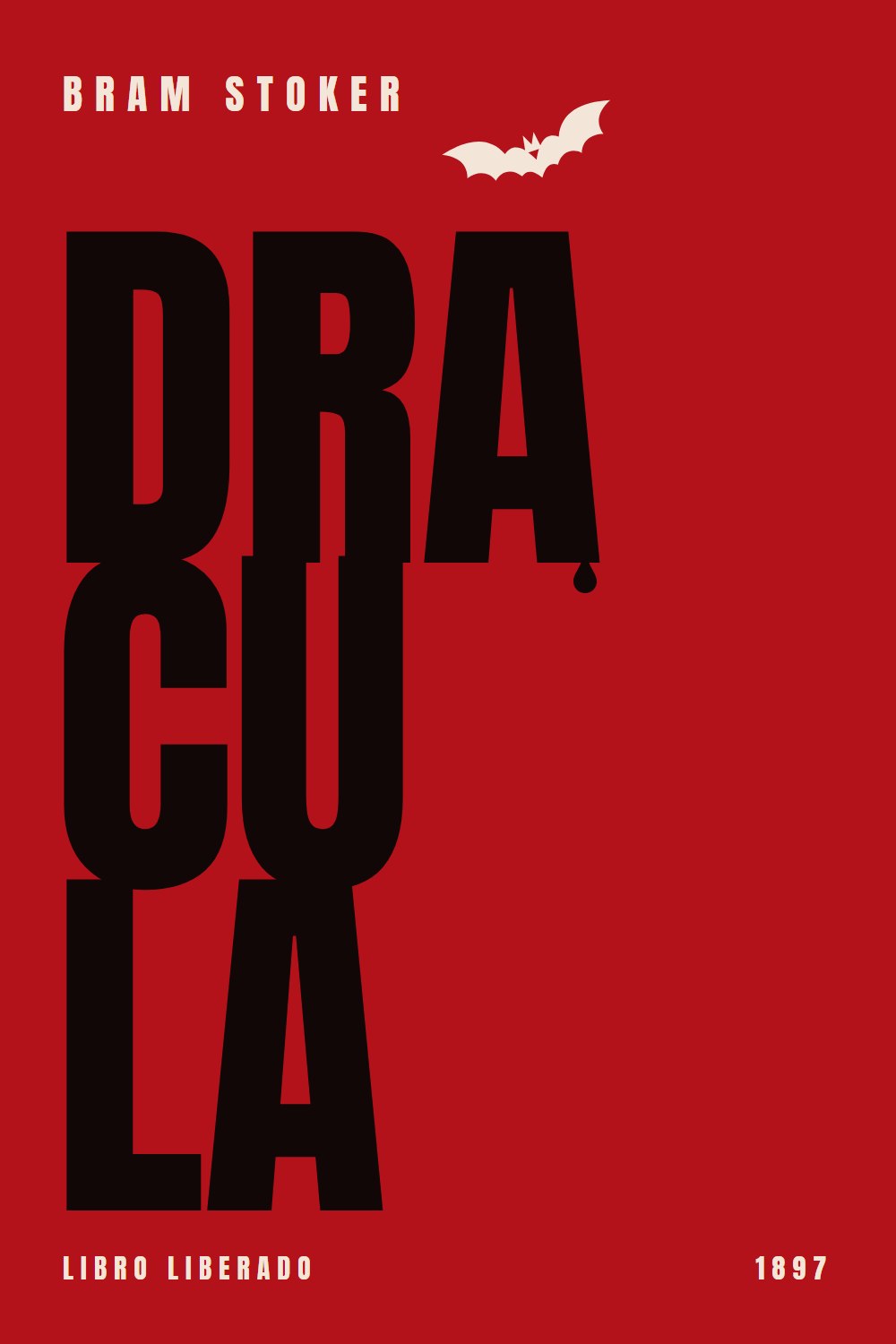 Portada de Drácula, de Bram Stoker