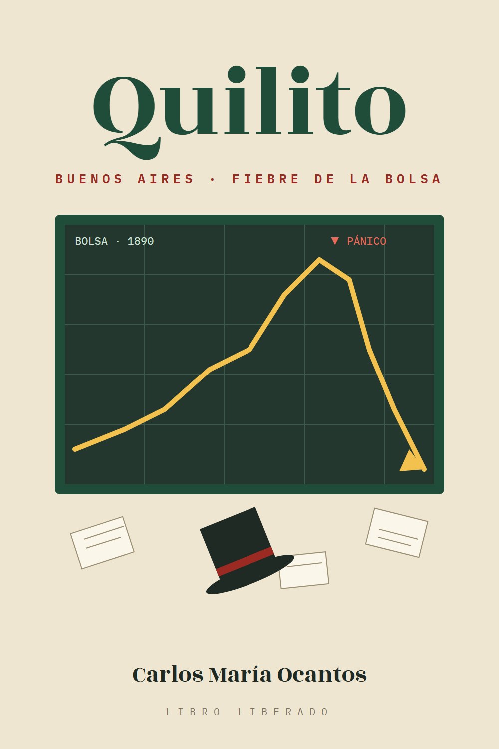 Portada de Quilito, de Carlos María Ocantos