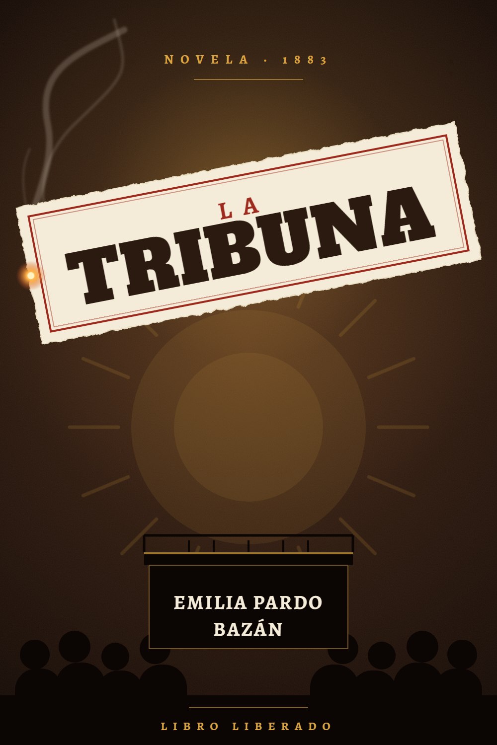 Portada de La Tribuna, de Emilia Pardo Bazán