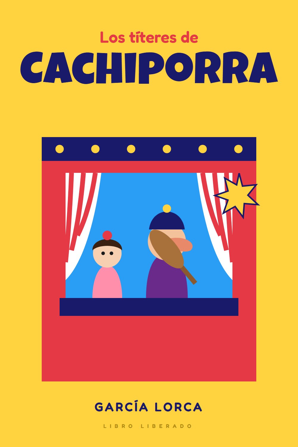 Portada de Los títeres de Cachiporra, de Federico García Lorca