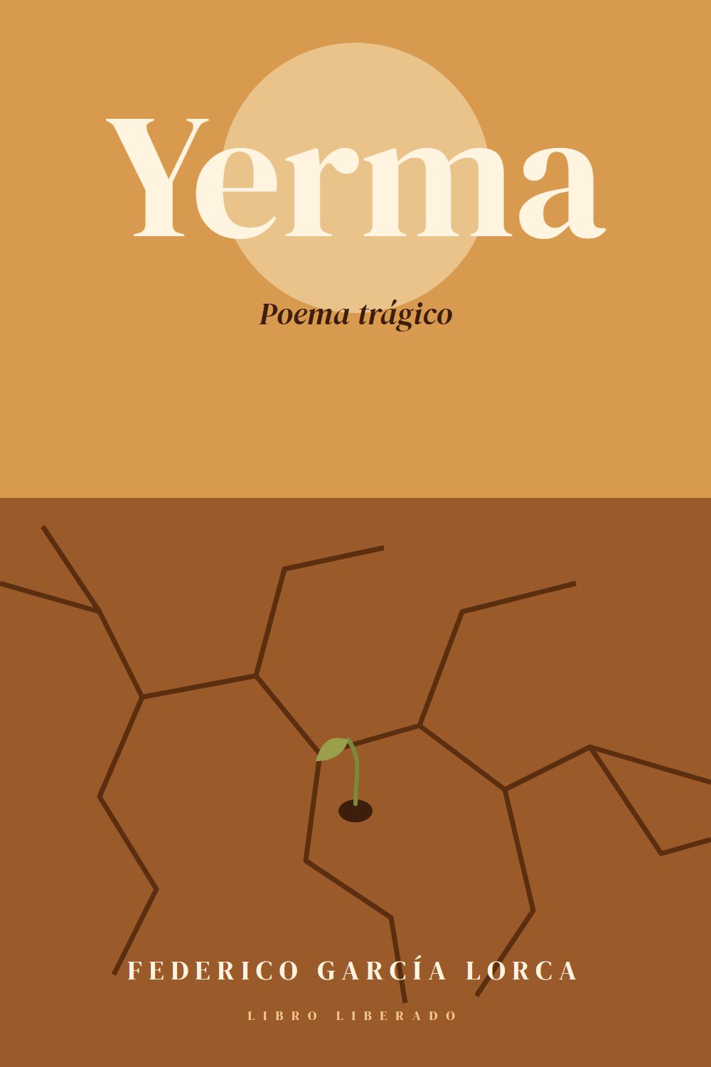 Portada de Yerma, de Federico García Lorca