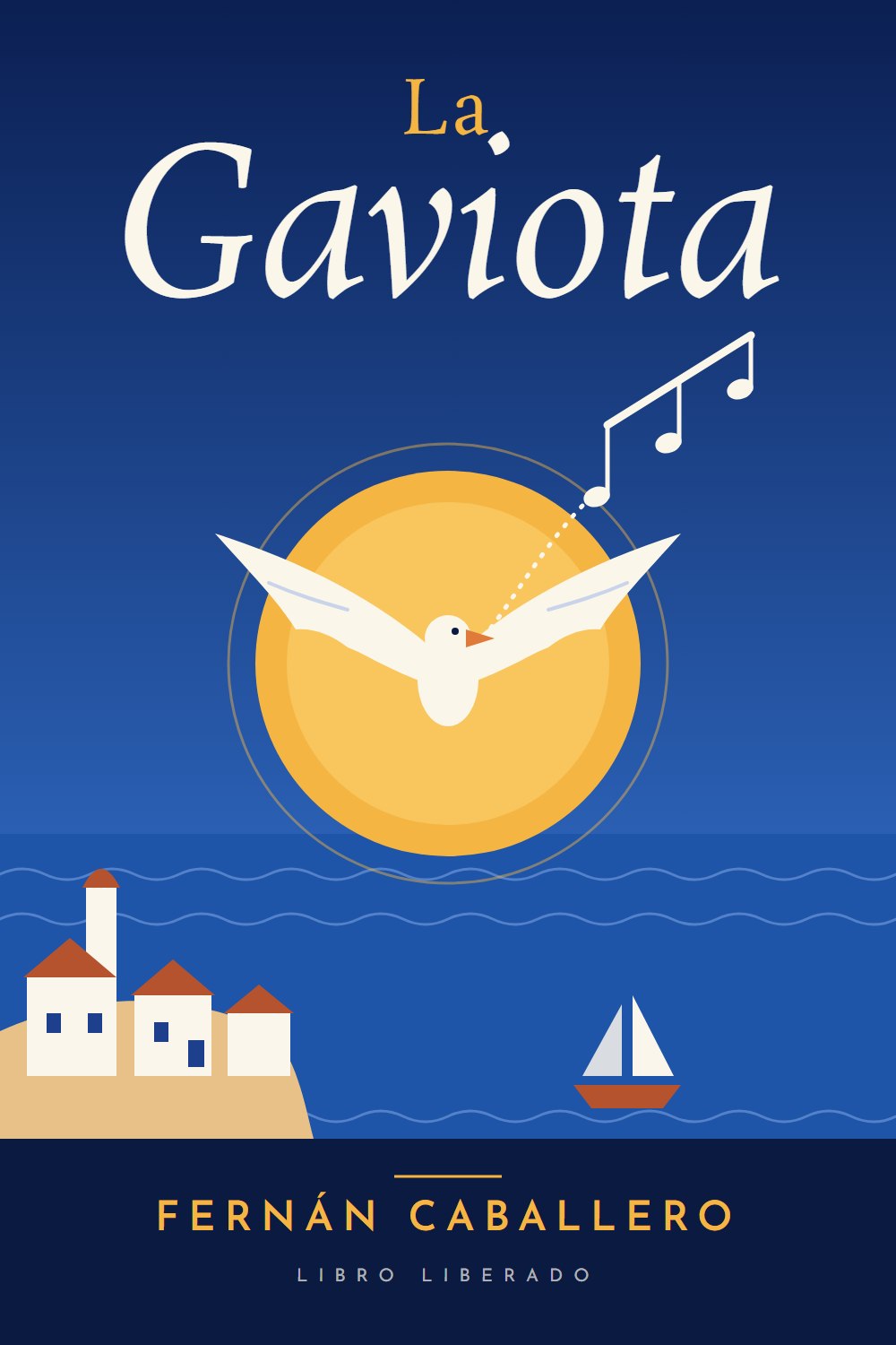 Portada de La gaviota, de Fernán Caballero