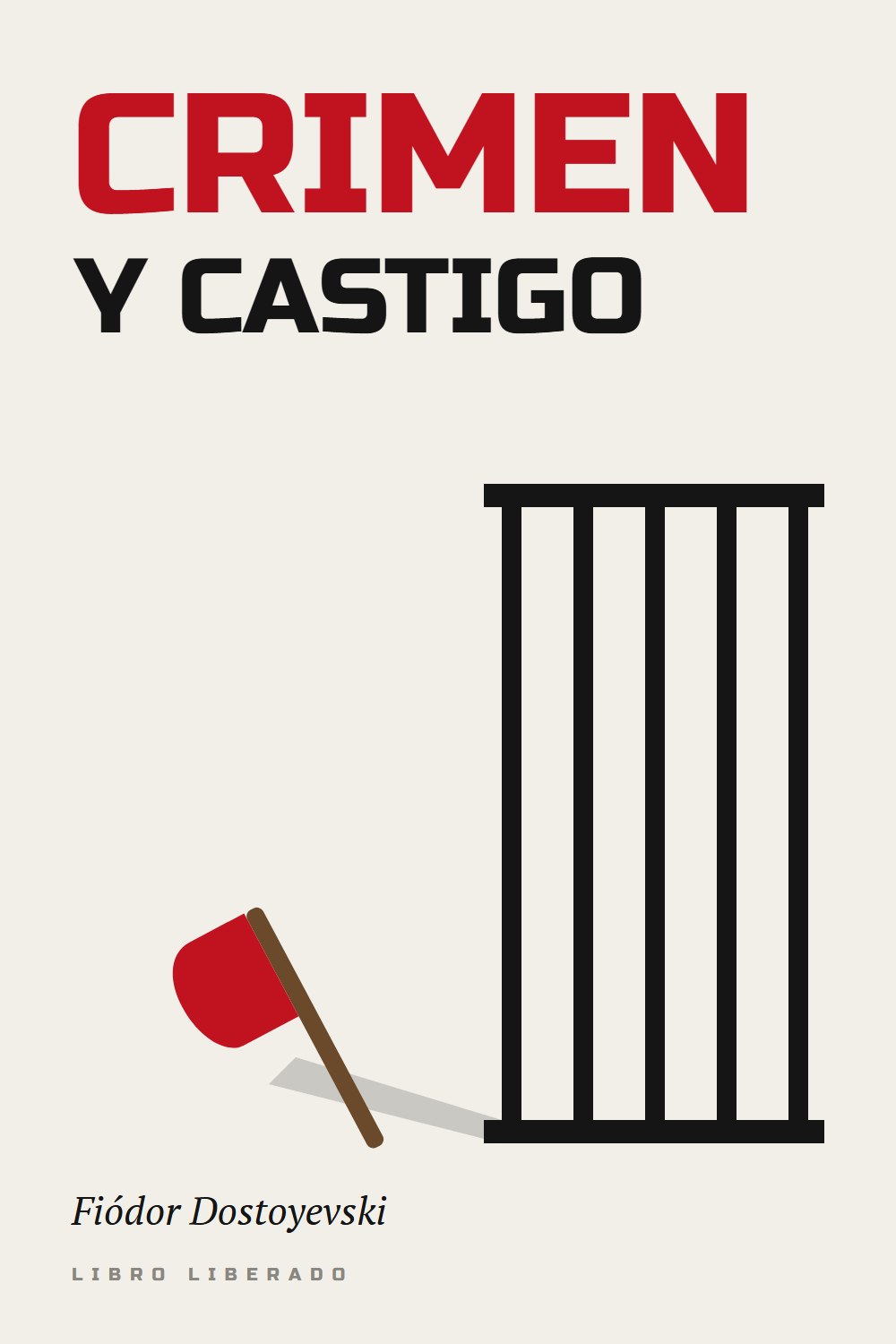 Portada de Crimen y castigo, de Fiódor Dostoyevski
