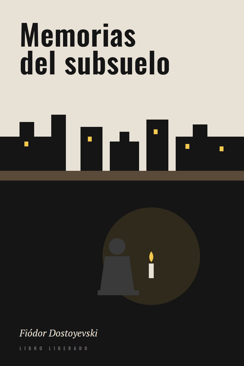 Portada de Memorias del subsuelo, de Fiódor Dostoyevski