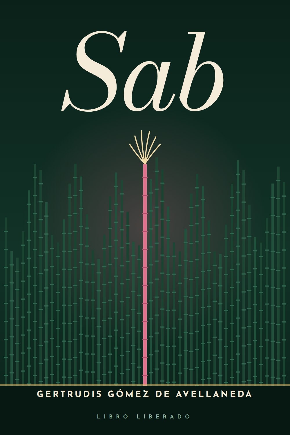 Portada de Sab, de Gertrudis Gómez de Avellaneda