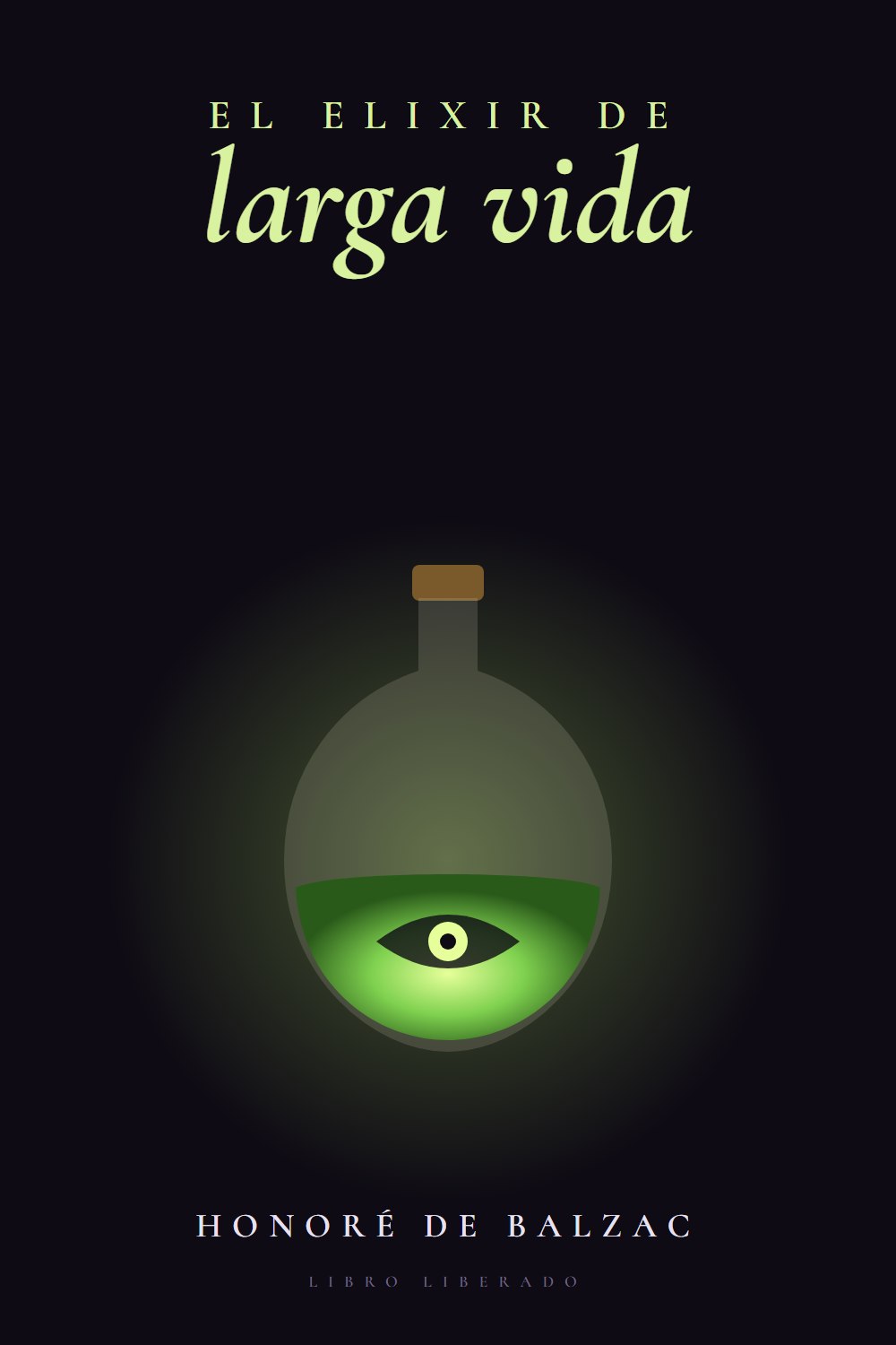 Portada de El elixir de larga vida, de Honoré de Balzac