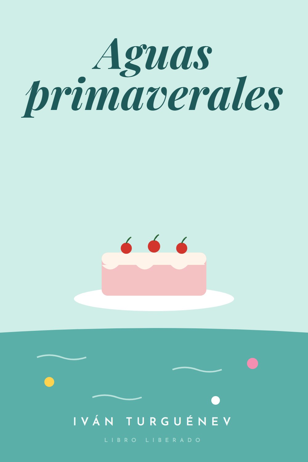 Portada de Aguas primaverales, de Iván Turguénev