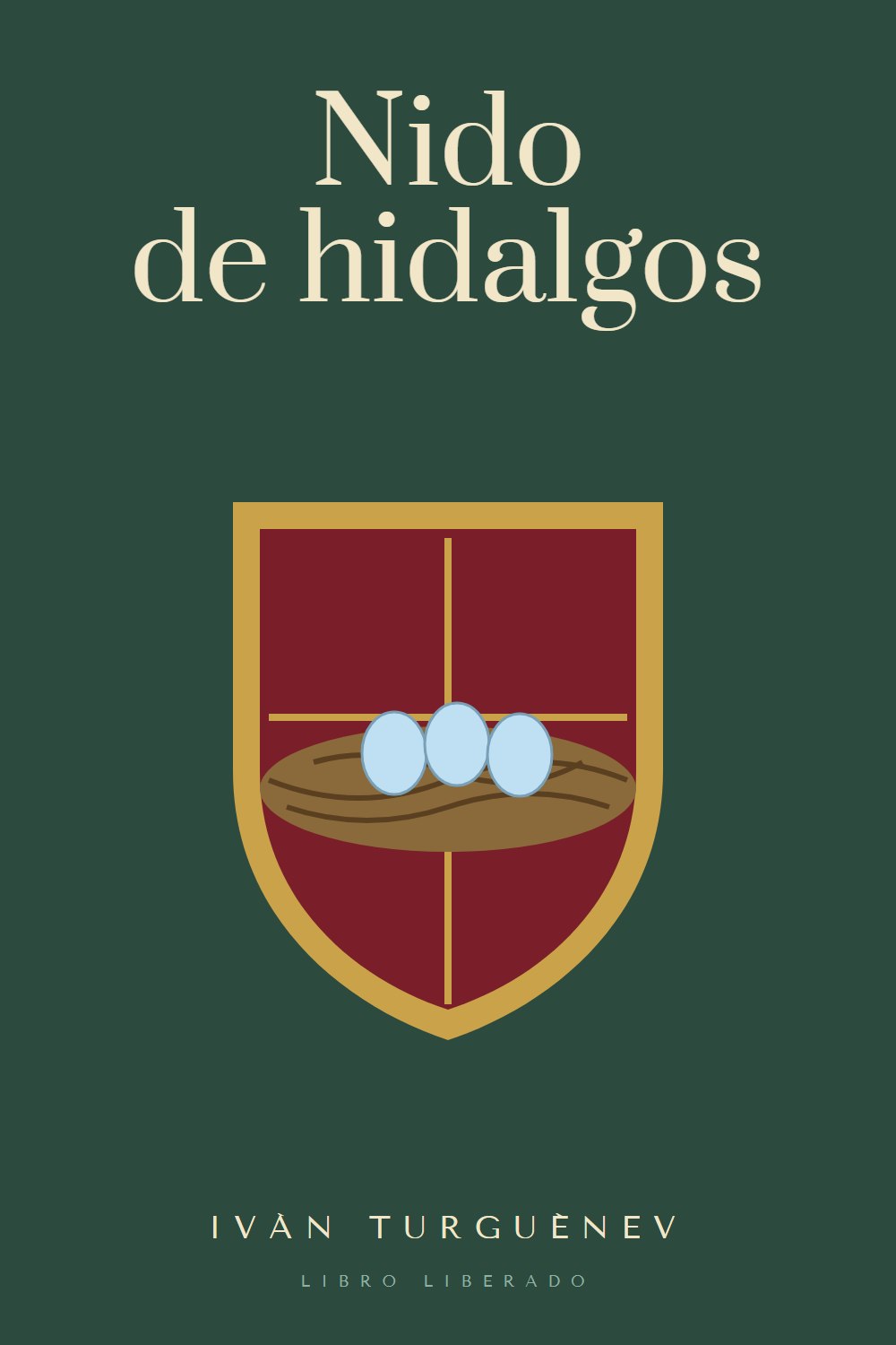 Portada de Nido de hidalgos, de Iván Turguénev