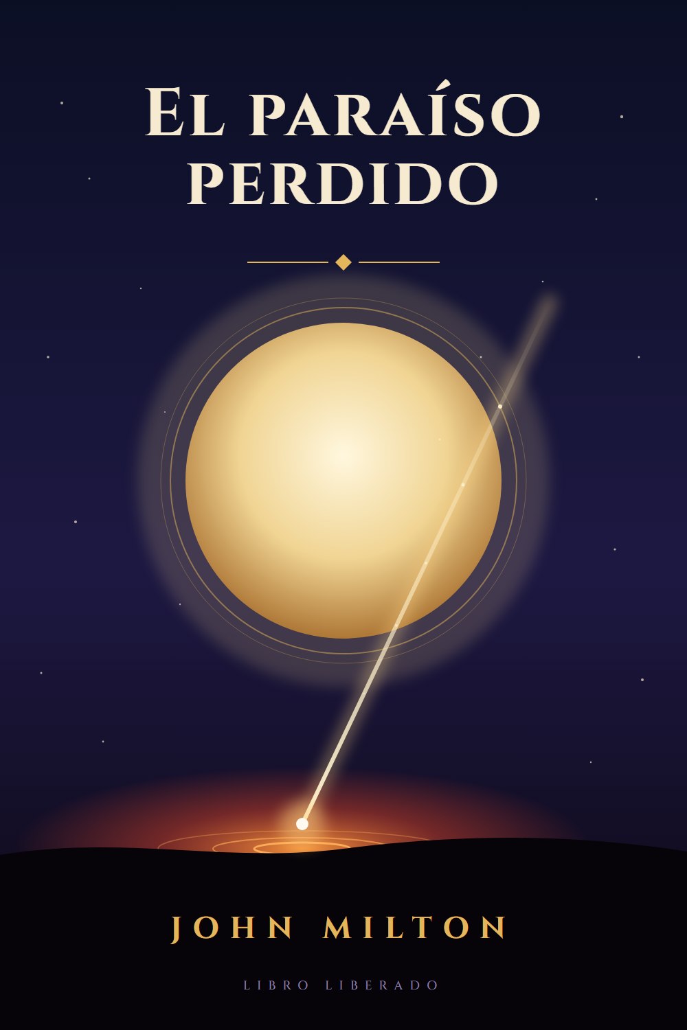 Portada de El paraíso perdido, de John Milton
