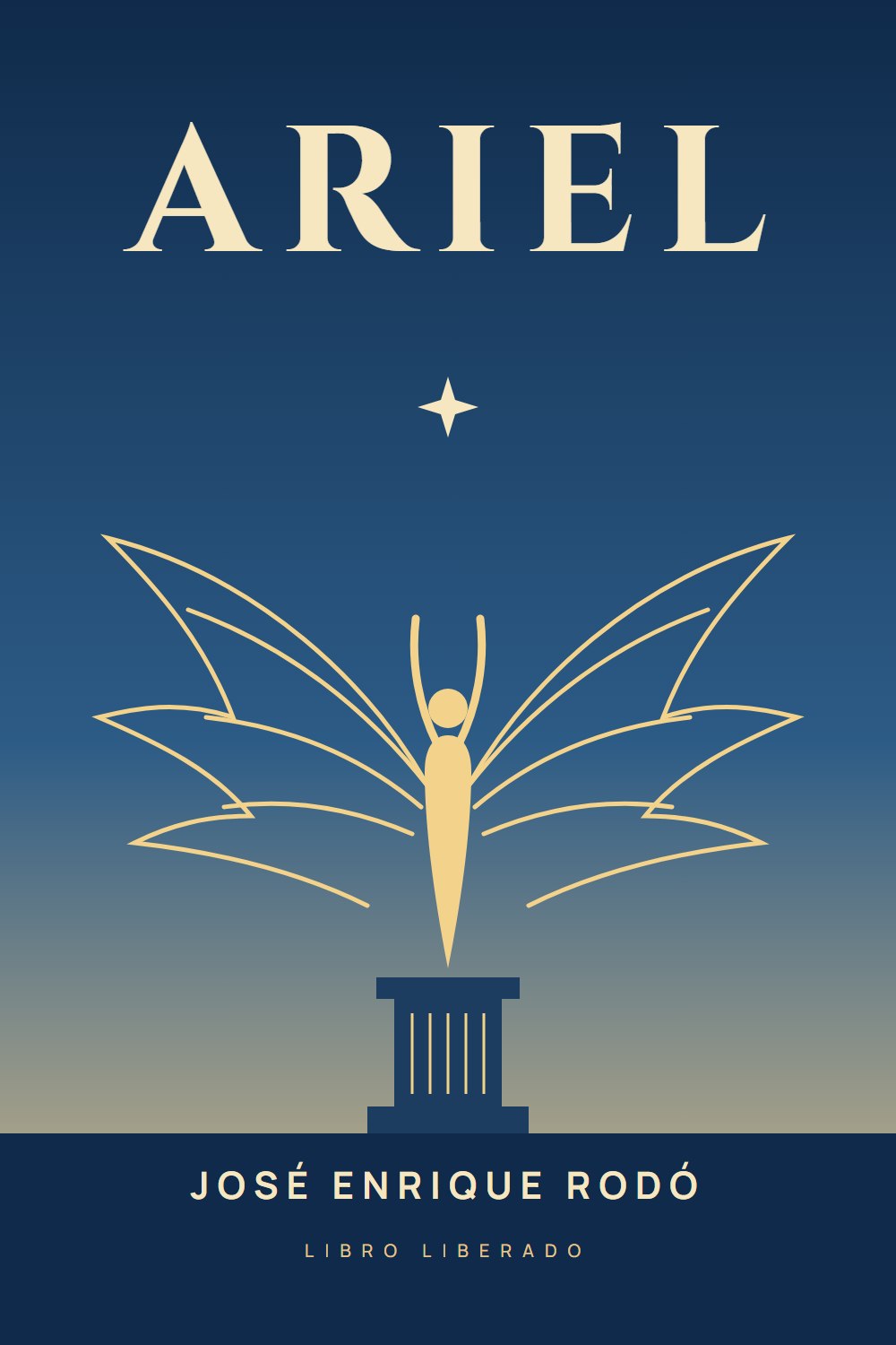 Portada de Ariel, de José Enrique Rodó