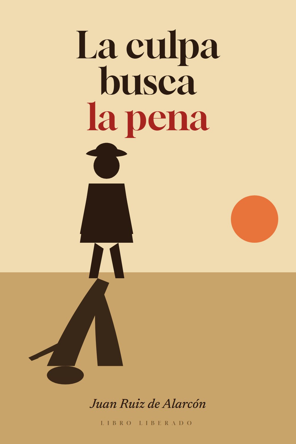 Portada de La culpa busca la pena, de Juan Ruiz de Alarcón