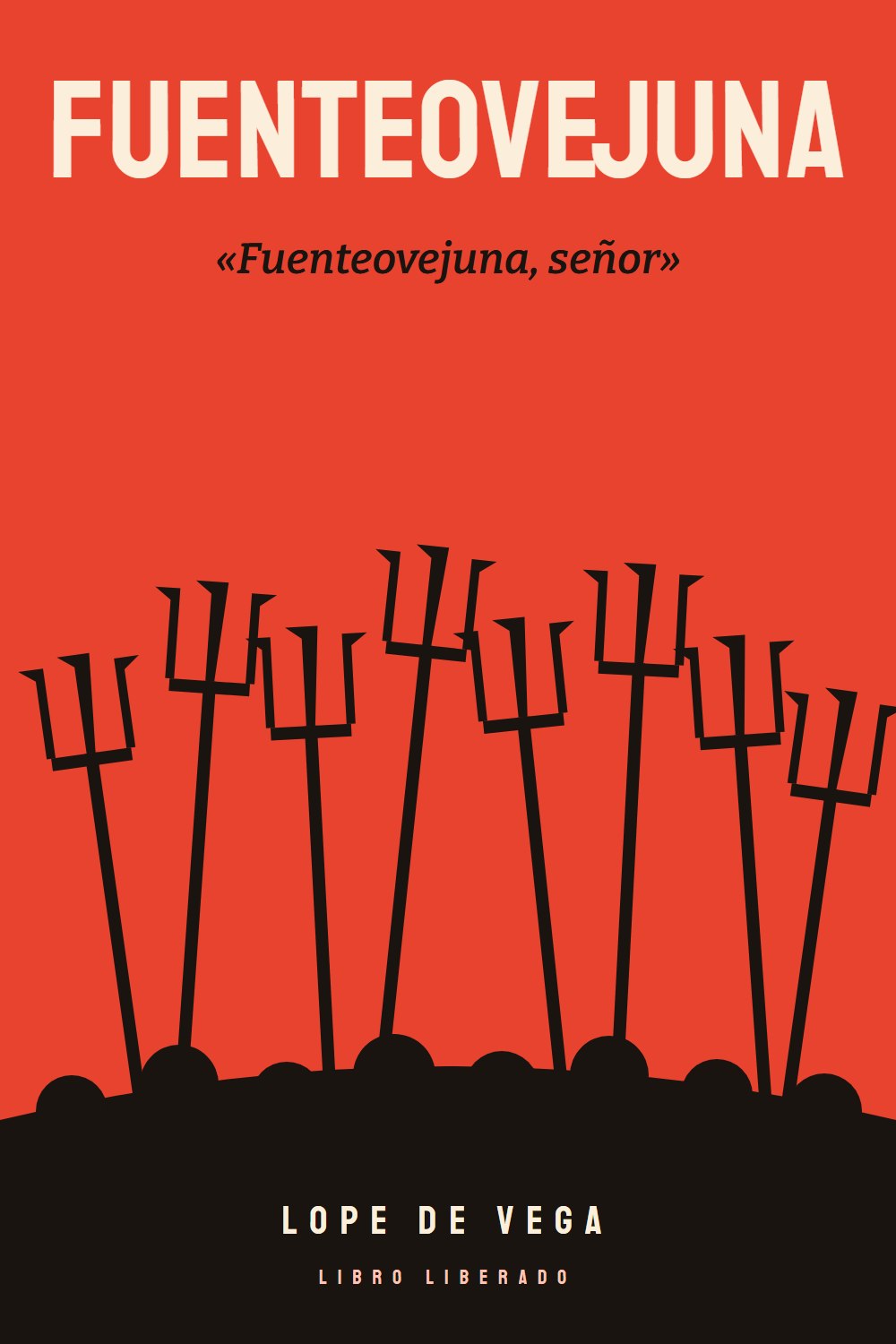 Portada de Fuenteovejuna, de Lope de Vega