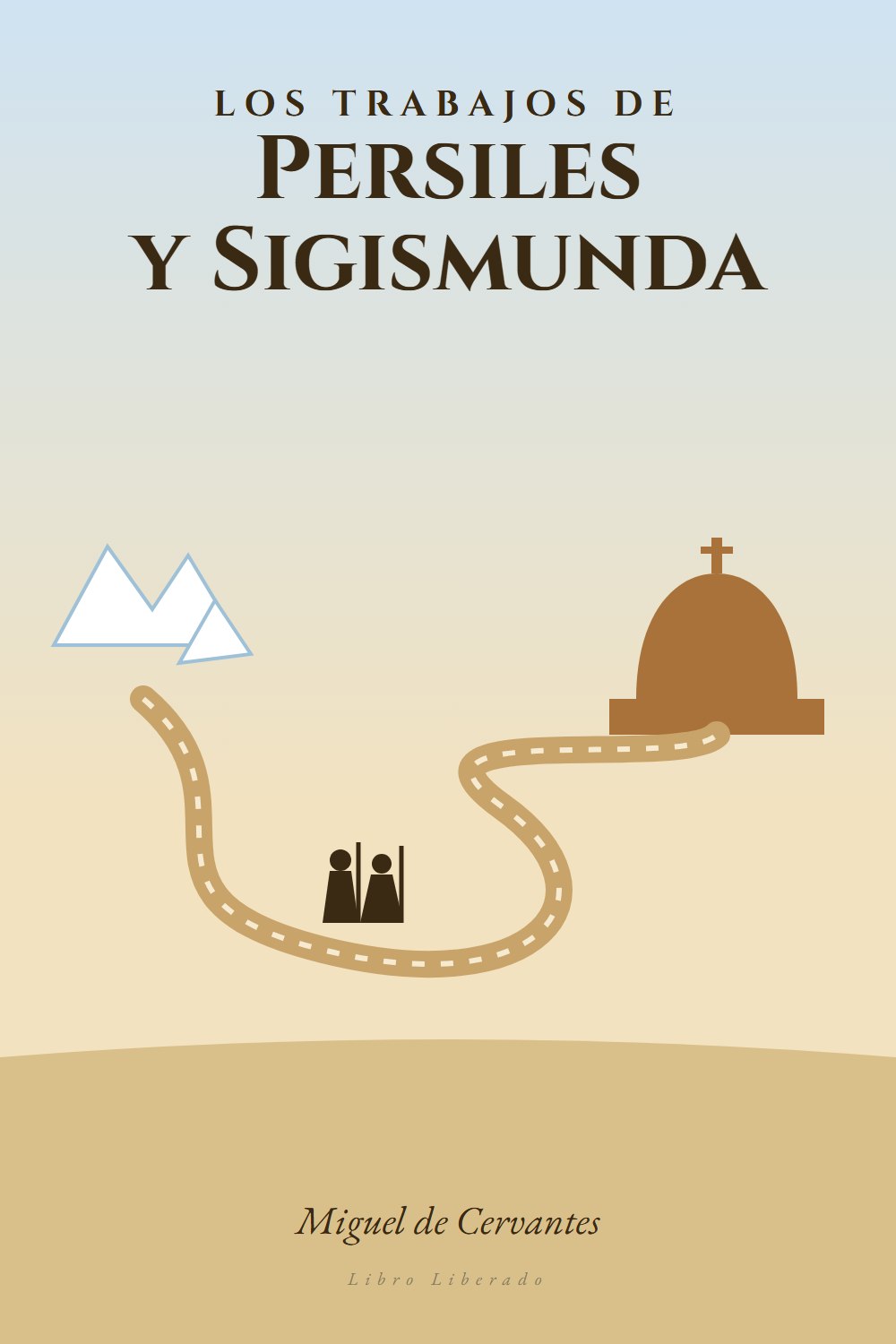 Portada de Los trabajos de Persiles y Sigismunda, de Miguel de Cervantes