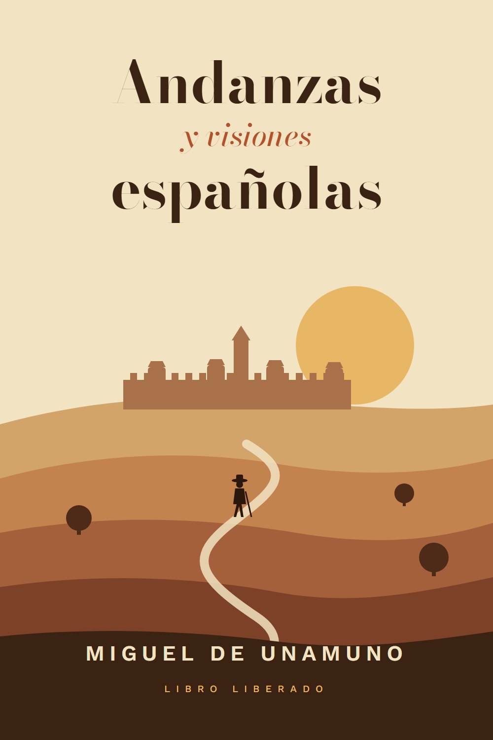 Portada de Andanzas y visiones españolas, de Miguel de Unamuno