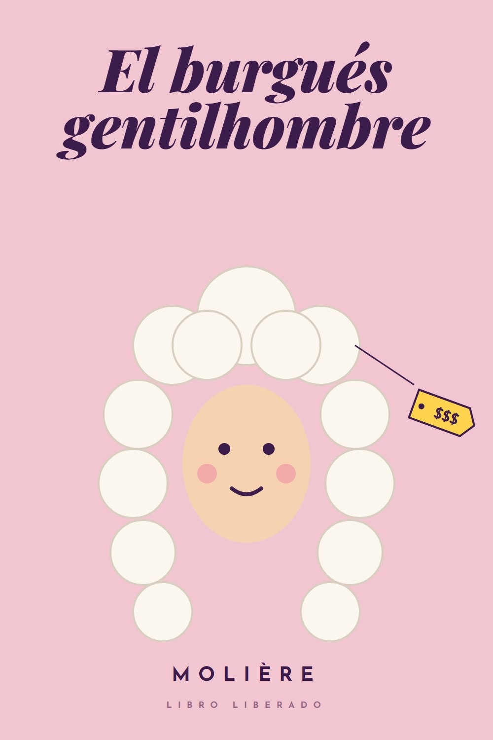 Portada de El burgués gentilhombre, de Molière