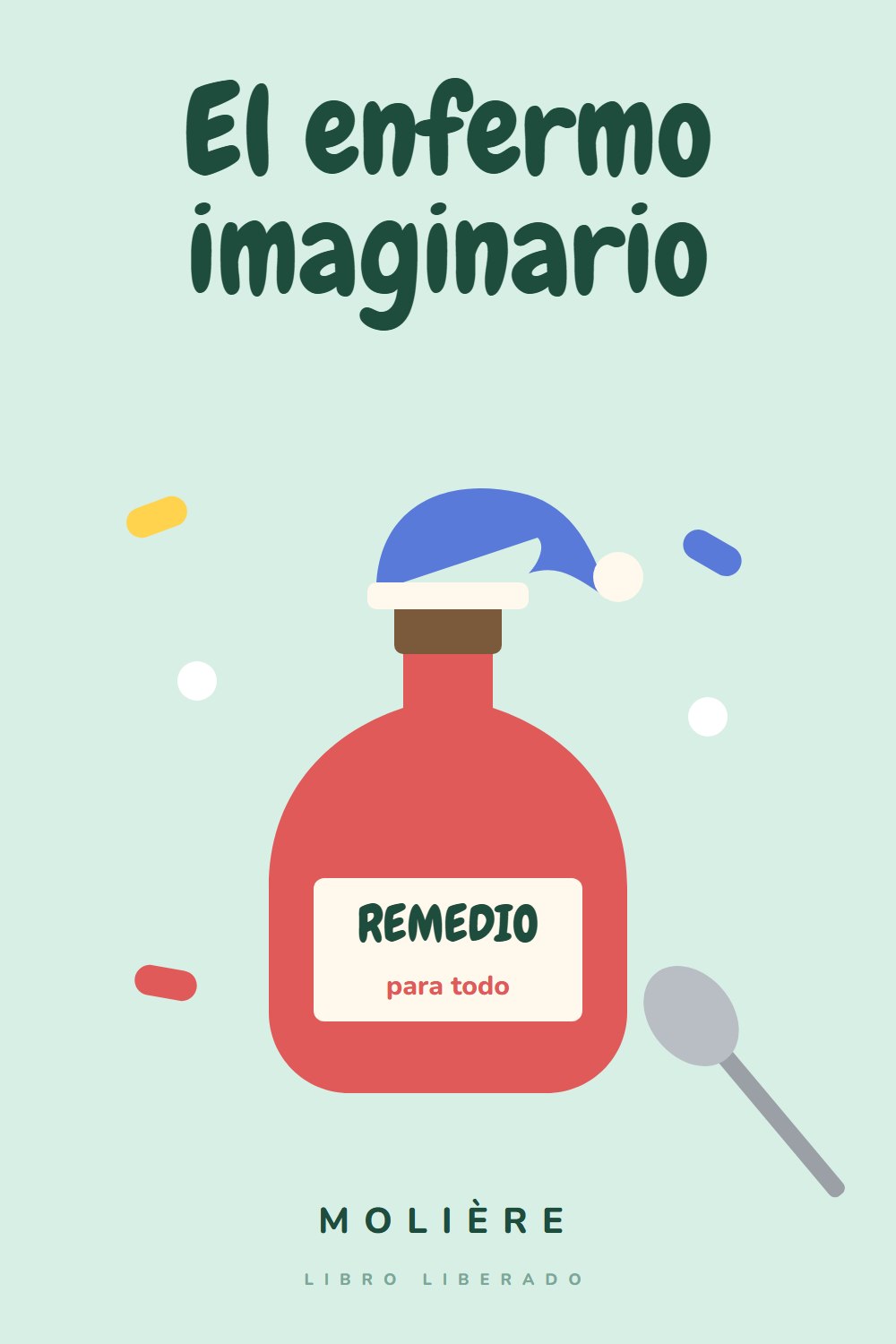 Portada de El enfermo imaginario, de Molière