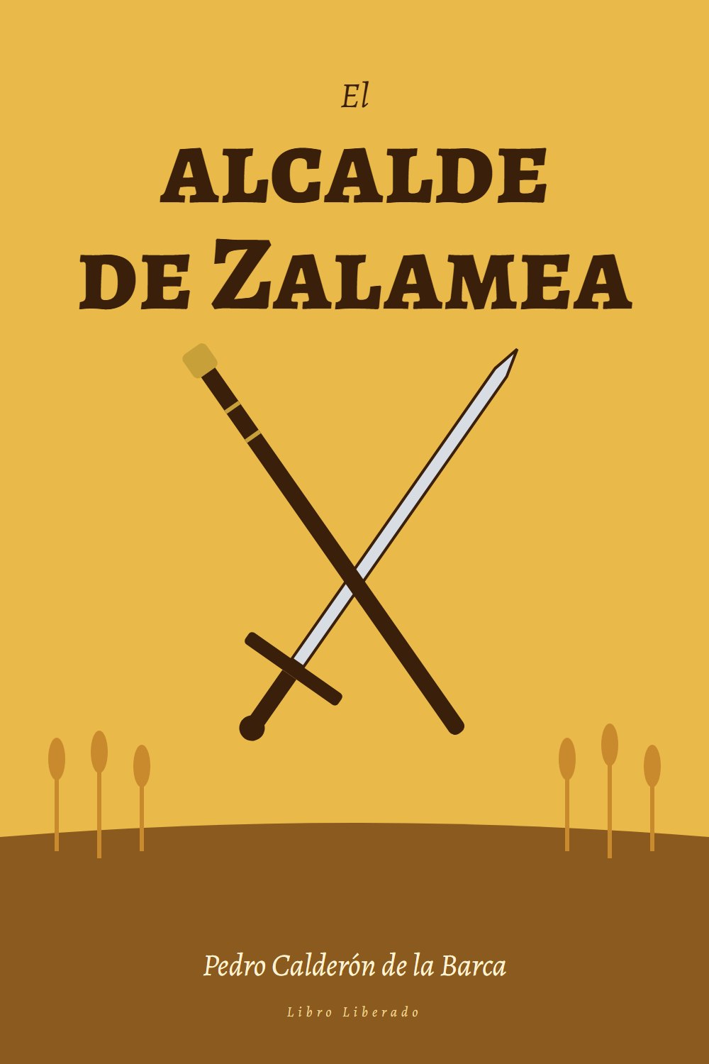 Portada de El alcalde de Zalamea, de Pedro Calderón de la Barca
