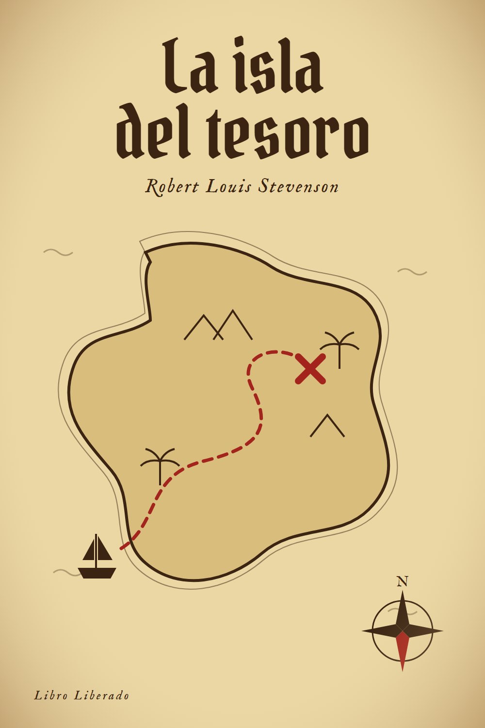 Portada de La isla del tesoro, de Robert Louis Stevenson