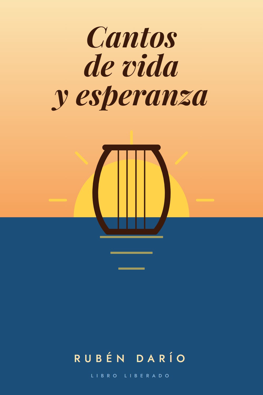 Portada de Cantos de vida y esperanza, de Rubén Darío