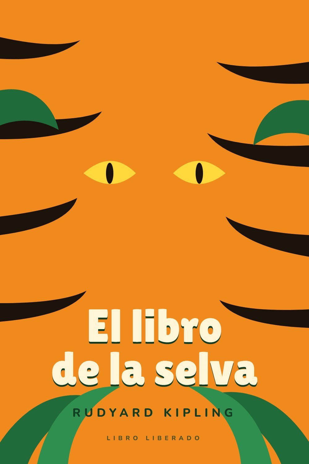 Portada de El libro de la selva, de Rudyard Kipling