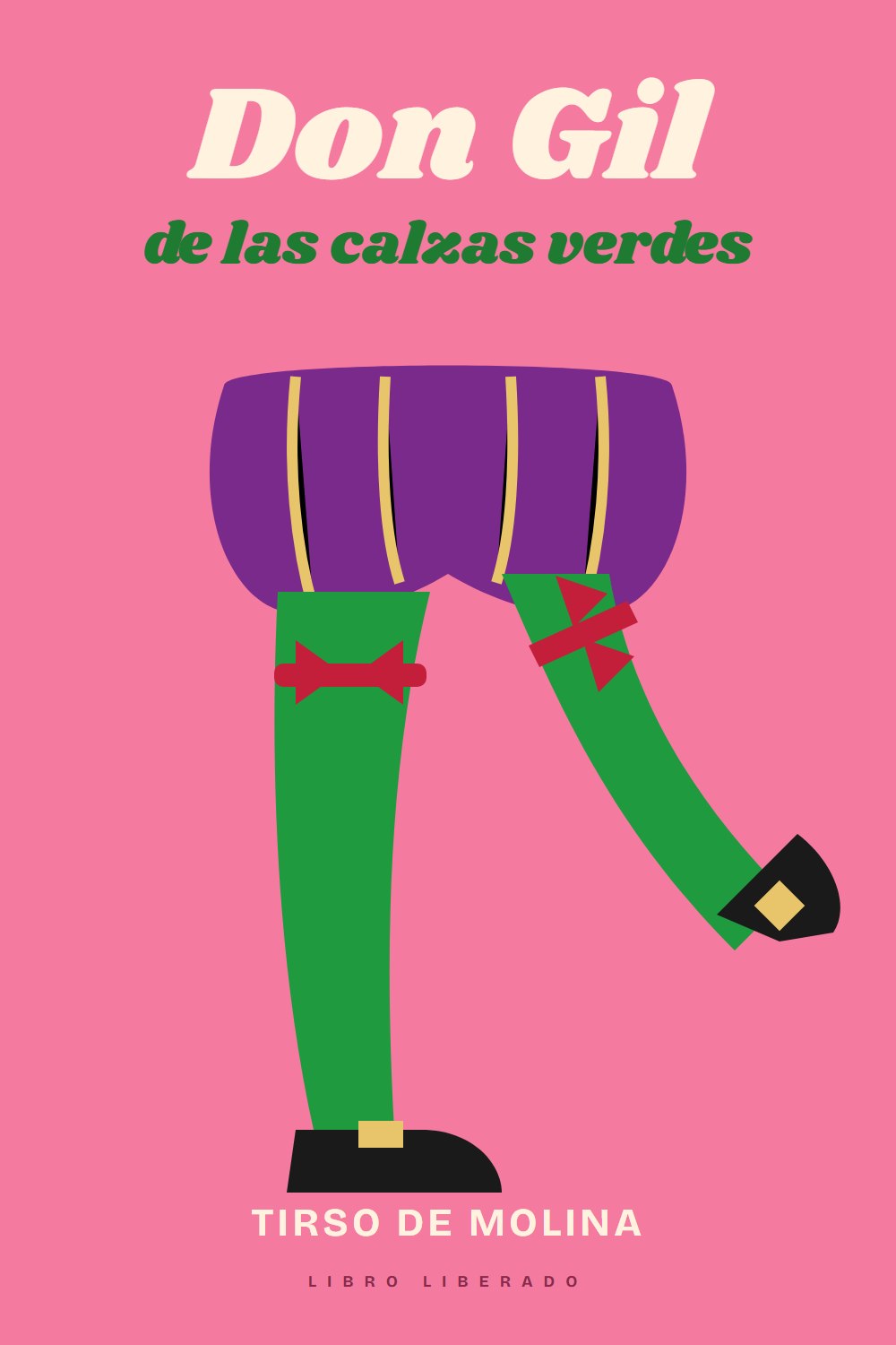 Portada de Don Gil de las calzas verdes, de Tirso de Molina