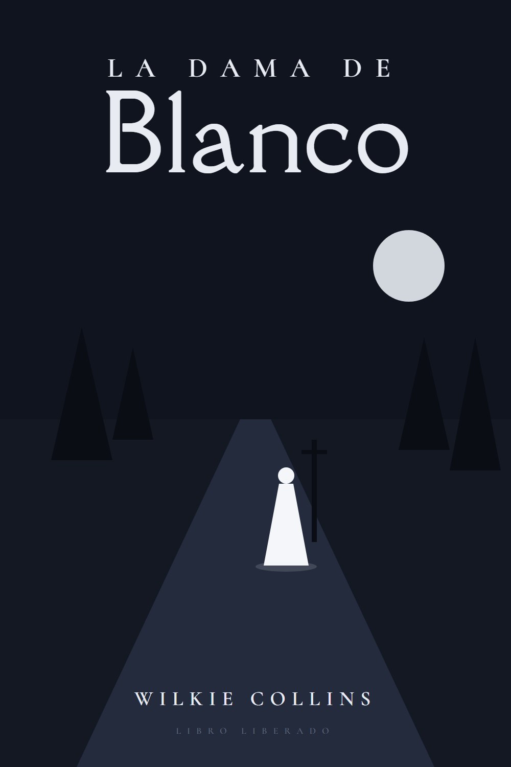 Portada de La dama de blanco, de Wilkie Collins