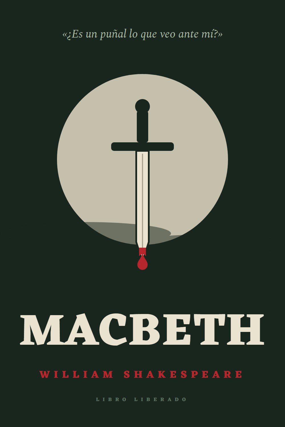 Portada de Macbeth, de William Shakespeare