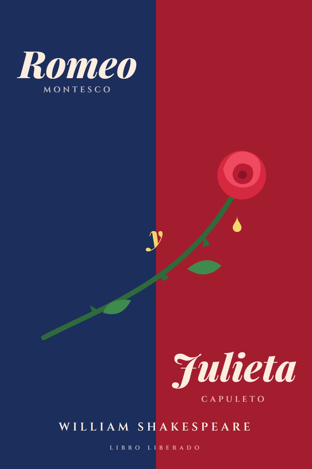 Portada de Romeo y Julieta, de William Shakespeare