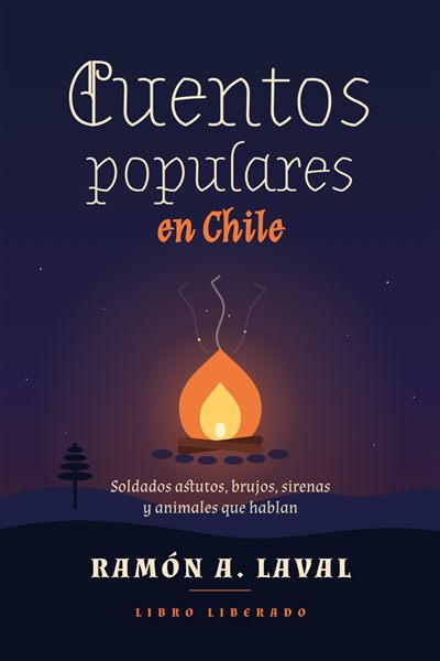 Portada de «Cuentos populares en Chile», de Ramón A. Laval